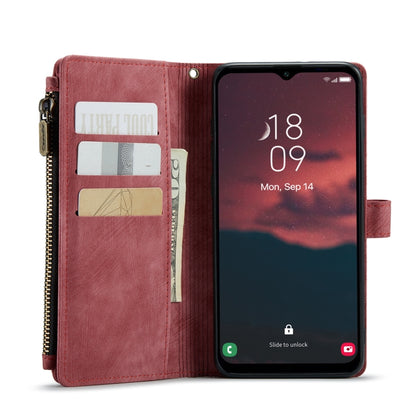 For Samsung Galaxy A14 5G CaseMe C30 Multifunctional Phone Leather Phone Case(Red) - Galaxy Phone Cases by CaseMe | Online Shopping South Africa | PMC Jewellery | Buy Now Pay Later Mobicred