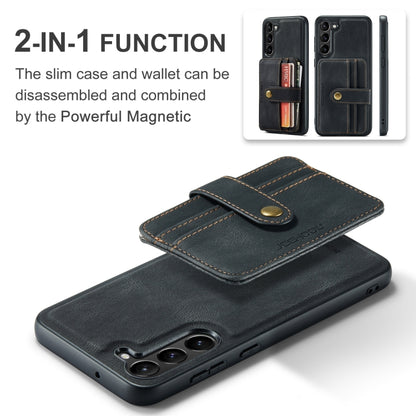 For Samsung Galaxy S24 5G JEEHOOD RFID Blocking Anti-Theft Magnetic Phone Case(Black) - Galaxy S24 5G Cases by JEEHOOD | Online Shopping South Africa | PMC Jewellery | Buy Now Pay Later Mobicred