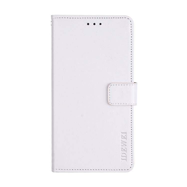 For Ulefone S1 idewei  Crazy Horse Texture Horizontal Flip Leather Case with Holder & Card Slots & Wallet(White) - Ulefone Cases by idewei | Online Shopping South Africa | PMC Jewellery | Buy Now Pay Later Mobicred