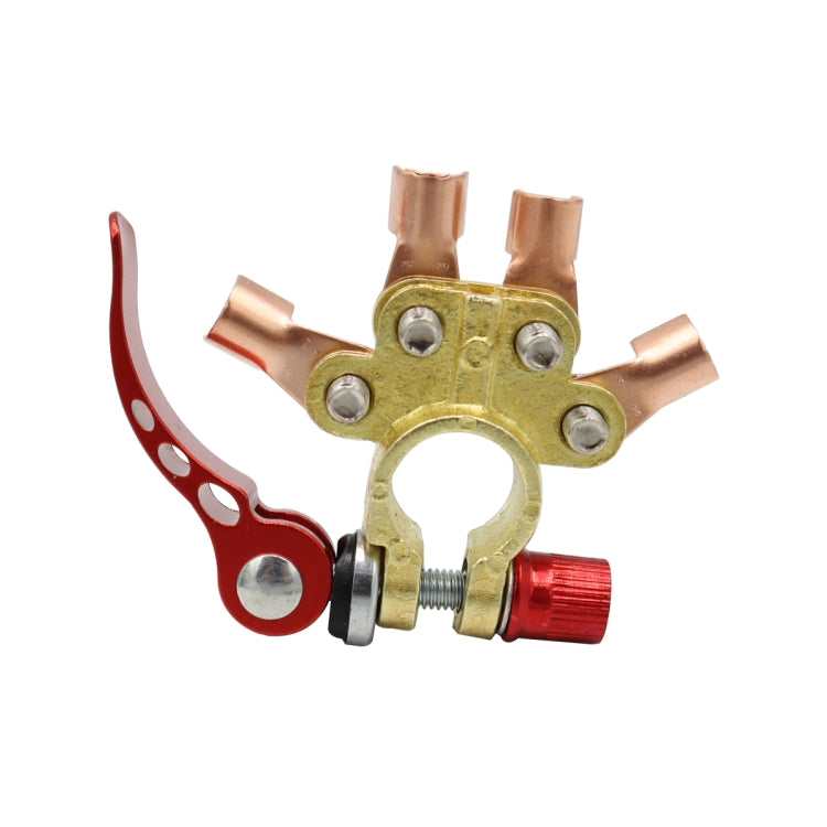 CP-3085 Car Battery Brass Stake Head Removable Battery Terminal Connector - Booster Cable & Clip by PMC Jewellery | Online Shopping South Africa | PMC Jewellery | Buy Now Pay Later Mobicred