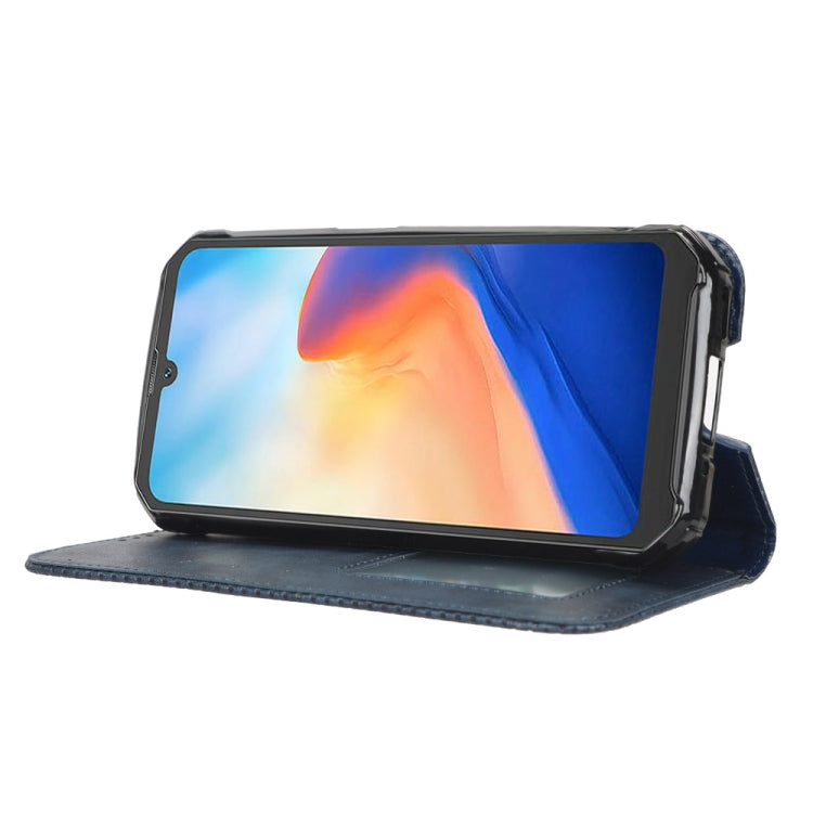 For Blackview BV7200 Magnetic Buckle Retro Texture Leather Phone Case(Blue) - free shipping - PMC TechLife - Order now!