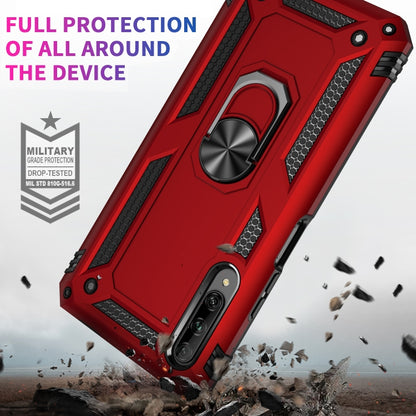 For Huawei Y9s Shockproof TPU + PC Protective Case with 360 Degree Rotating Holder(Green) - Huawei Cases by PMC Jewellery | Online Shopping South Africa | PMC Jewellery