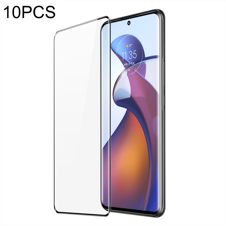 For Motorola Edge 30 Fusion 10pcs DUX DUCIS 0.33mm 9H Medium Alumina HD Full Screen Tempered Glass Film - Motorola Tempered Glass by DUX DUCIS | Online Shopping South Africa | PMC Jewellery | Buy Now Pay Later Mobicred