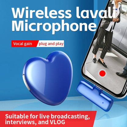 JNN A6 8 Pin Interface Wireless Lavalier Microphone, Specification:2 Mic(Red) - Microphone by JNN | Online Shopping South Africa | PMC Jewellery | Buy Now Pay Later Mobicred