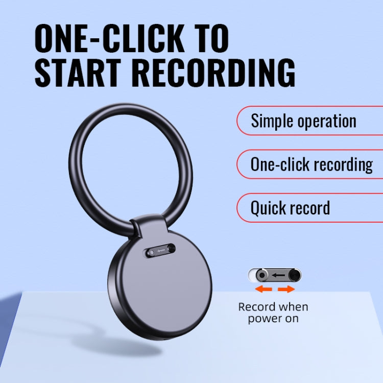 JNN S30 Round HD Noise Canceling Recorder, Capacity:4GB(Black) - Recording Pen by JNN | Online Shopping South Africa | PMC TechLife | Buy Now Pay Later Mobicred