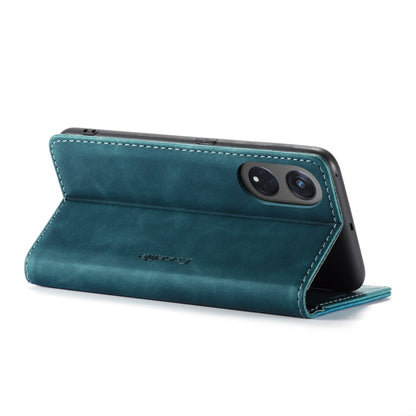 For OPPO Reno8 T 5G CaseMe 013 Multifunctional Horizontal Flip Leather Phone Case(Blue) - OPPO Cases by CaseMe | Online Shopping South Africa | PMC Jewellery | Buy Now Pay Later Mobicred