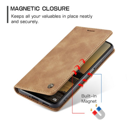 For Xiaomi Redmi Note 12 5G / Poco X5 CaseMe 013 Multifunctional Horizontal Flip Leather Phone Case(Brown) - Xiaomi Cases by CaseMe | Online Shopping South Africa | PMC Jewellery | Buy Now Pay Later Mobicred