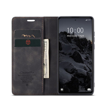 For Xiaomi Redmi Note 12 5G / Poco X5 CaseMe 013 Multifunctional Horizontal Flip Leather Phone Case(Black) - Xiaomi Cases by CaseMe | Online Shopping South Africa | PMC Jewellery | Buy Now Pay Later Mobicred