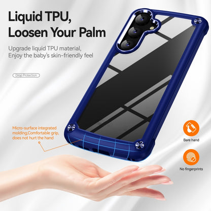 For Samsung Galaxy S24+ 5G TPU + PC Lens Protection Phone Case(Blue) - Galaxy S24+ 5G Cases by PMC Jewellery | Online Shopping South Africa | PMC Jewellery