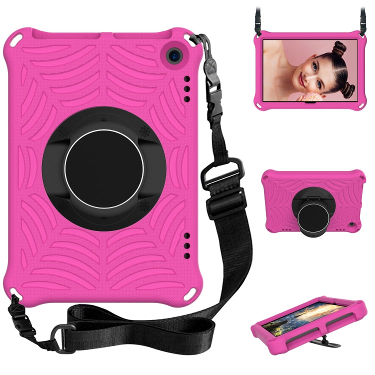 For Amazon Kindle Fire HD 8 / 8 Plus 2022 / 2020 Spider King Silicone Protective Tablet Case(Rose Red) - free shipping - PMC TechLife - Order now!