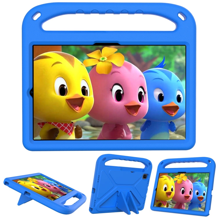 For Samsung Galaxy Tab S6 Lite P610 Handle EVA Shockproof Tablet Case with Holder(Blue) - free shipping - PMC TechLife - Order now!