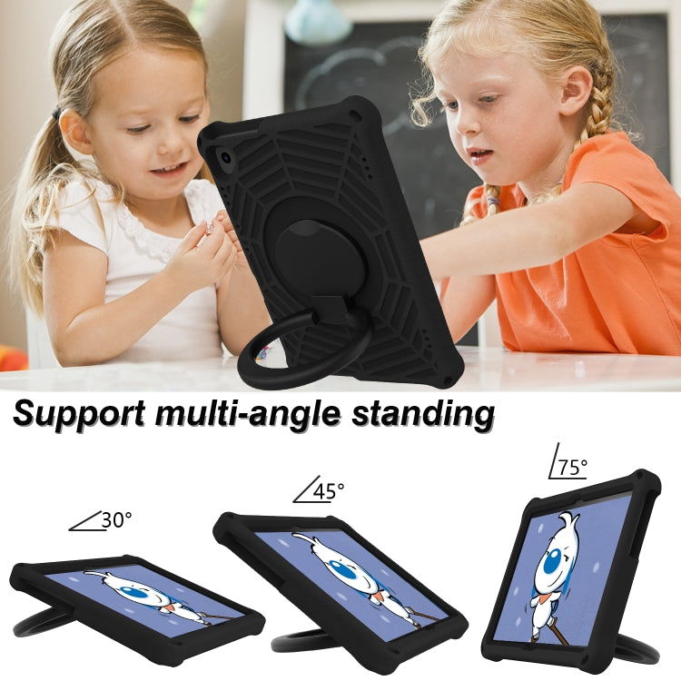 For Lenovo Tab M10 FHD TB-X605FC Spider King Silicone Protective Tablet Case(Black) - Lenovo by PMC TechLife | Online Shopping South Africa | PMC TechLife | Buy Now Pay Later Mobicred