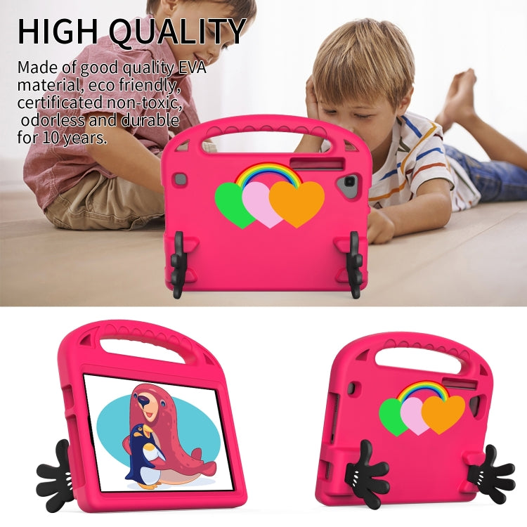 For Lenovo Tab M8 4th Gen Love Small Palm Holder EVA Tablet Case(Rose Red) - Lenovo by PMC TechLife | Online Shopping South Africa | PMC TechLife | Buy Now Pay Later Mobicred