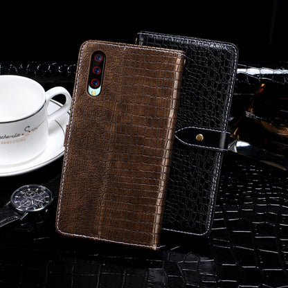 For Umidigi X idewei Crocodile Texture Horizontal Flip Leather Case with Holder & Card Slots & Wallet(Black) - More Brand by idewei | Online Shopping South Africa | PMC Jewellery | Buy Now Pay Later Mobicred