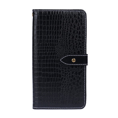 For Blackview A80 Pro idewei Crocodile Texture Horizontal Flip Leather Case with Holder & Card Slots & Wallet(Black) - More Brand by idewei | Online Shopping South Africa | PMC Jewellery