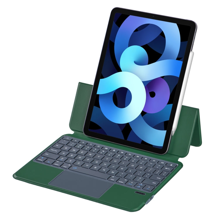 X3125-6 Integrated Thin Magnetic Bluetooth Keyboard Case For iPad Air 2022 / Air 2020 10.9 / Pro 11 2018 / 2020 / 2021 / 2022 (Green) - Universal by PMC Jewellery | Online Shopping South Africa | PMC Jewellery