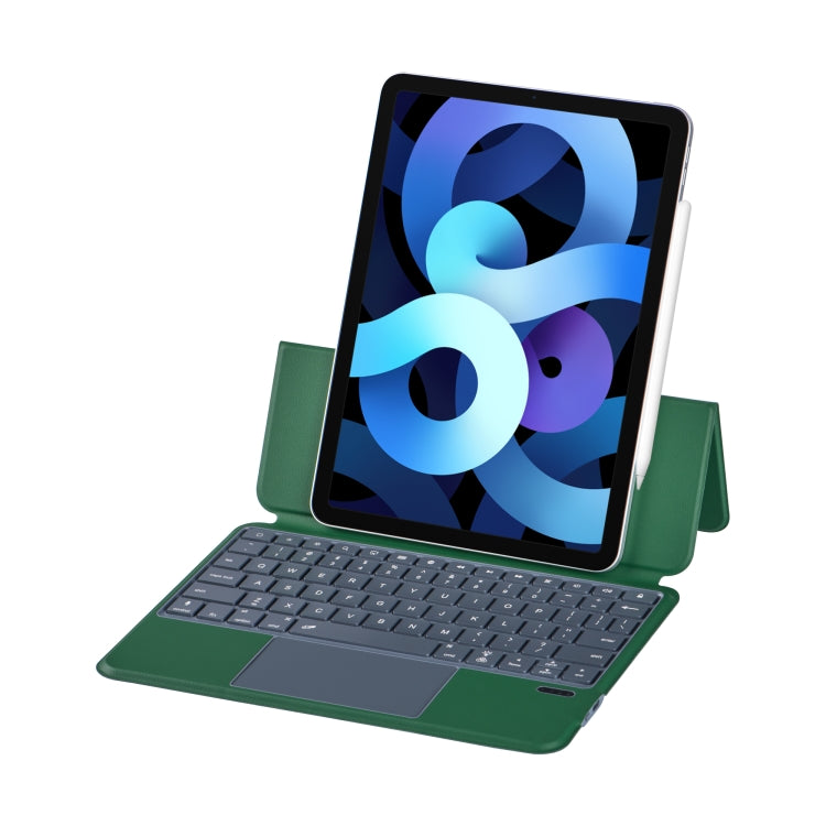 X3125-6D Integrated Thin Magnetic Bluetooth Keyboard Case with Backlight For iPad Air 2022 / Air 2020 10.9 / Pro 11 2018 / 2020 / 2021 / 2022(Green) - Universal by PMC Jewellery | Online Shopping South Africa | PMC Jewellery