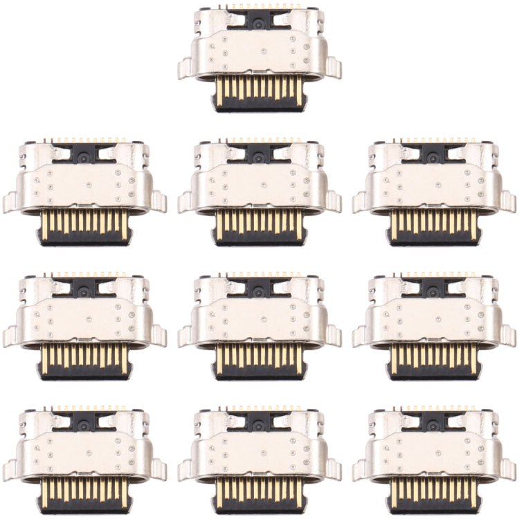 For Samsung Galaxy A04e SM-A042F 10pcs Charging Port Connector - Single Tail Connector by PMC Jewellery | Online Shopping South Africa | PMC Jewellery