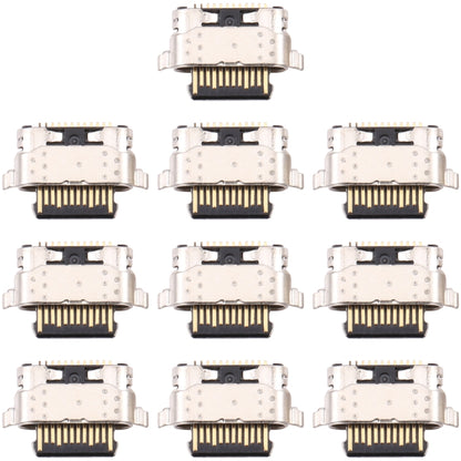 For Samsung Galaxy A04e SM-A042F 10pcs Charging Port Connector - Single Tail Connector by PMC Jewellery | Online Shopping South Africa | PMC Jewellery