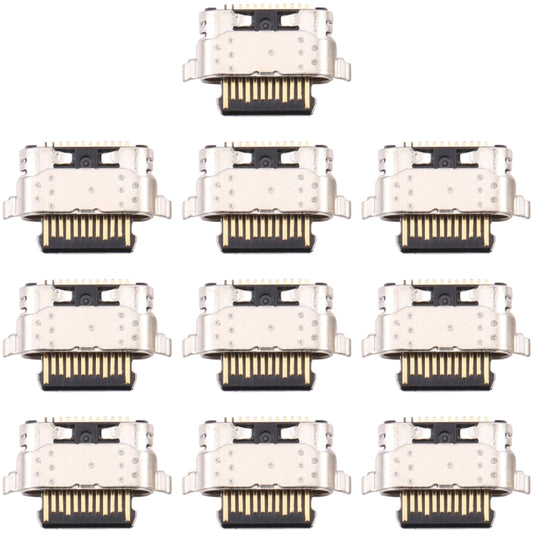 For Samsung Galaxy A04e SM-A042F 10pcs Charging Port Connector - Single Tail Connector by PMC Jewellery | Online Shopping South Africa | PMC Jewellery