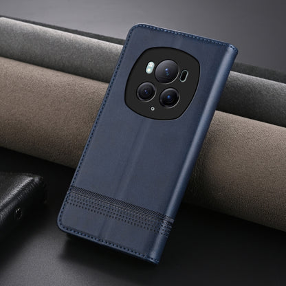 For Honor Magic6 Pro AZNS Magnetic Calf Texture Flip Leather Phone Case(Dark Blue) - Honor Cases by AZNS | Online Shopping South Africa | PMC Jewellery | Buy Now Pay Later Mobicred