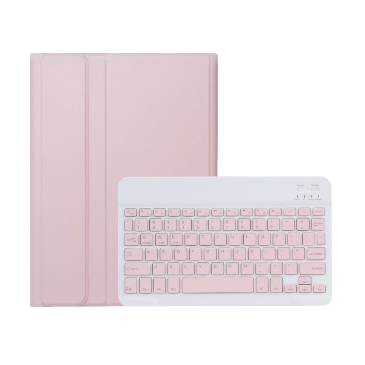 For OPPO Pad 2 11.61 inch 2023 OP13 Lambskin Texture Ultra-thin Detachable Bluetooth Keyboard Leather Case(Pink) - Others Keyboard by PMC Jewellery | Online Shopping South Africa | PMC Jewellery