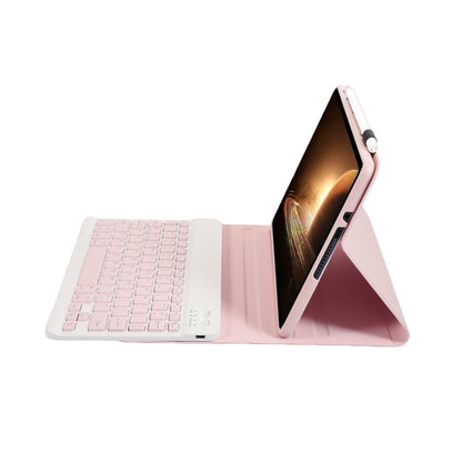 For OPPO Pad 2 11.61 inch 2023 OP13 Lambskin Texture Ultra-thin Detachable Bluetooth Keyboard Leather Case(Pink) - Others Keyboard by PMC Jewellery | Online Shopping South Africa | PMC Jewellery