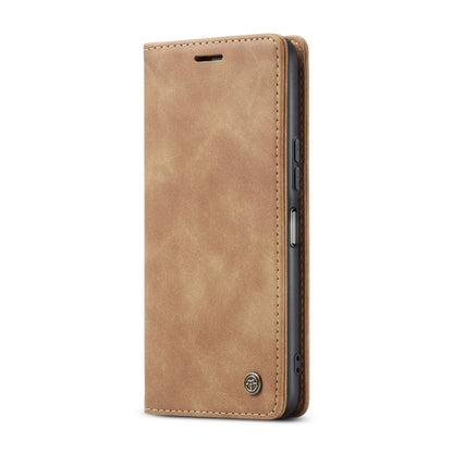 For Xiaomi Redmi Note 12 4G Global CaseMe 013 Multifunctional Horizontal Flip Leather Phone Case(Brown) - Xiaomi Cases by CaseMe | Online Shopping South Africa | PMC Jewellery | Buy Now Pay Later Mobicred