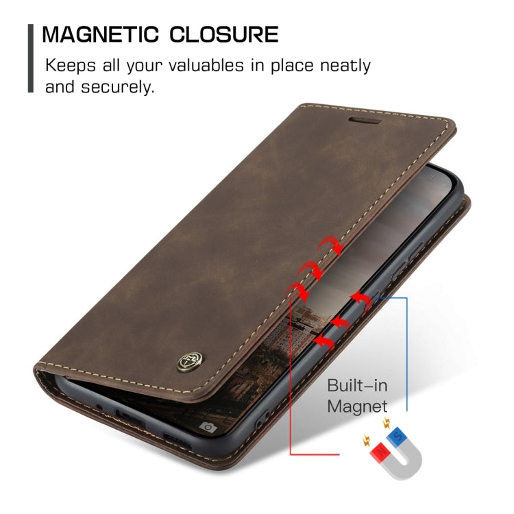 For Xiaomi 13 CaseMe 013 Multifunctional Horizontal Flip Leather Phone Case(Coffee) - Xiaomi Cases by CaseMe | Online Shopping South Africa | PMC Jewellery | Buy Now Pay Later Mobicred