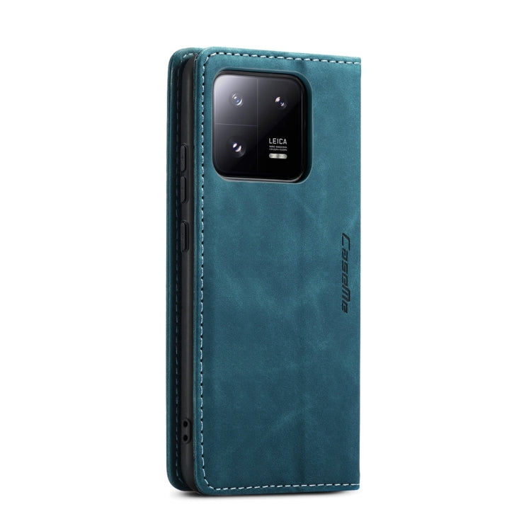 For Xiaomi 13 Pro CaseMe 013 Multifunctional Horizontal Flip Leather Phone Case(Blue) - Xiaomi Cases by CaseMe | Online Shopping South Africa | PMC Jewellery | Buy Now Pay Later Mobicred