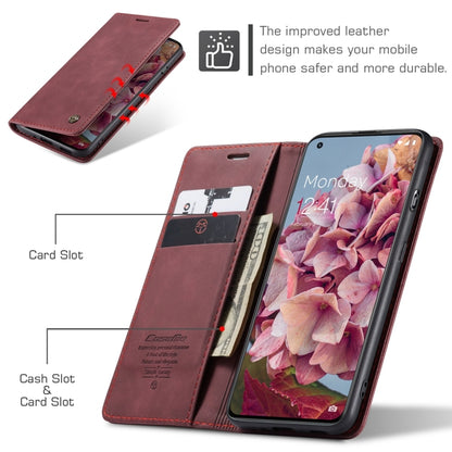 For OnePlus 11 CaseMe 013 Multifunctional Horizontal Flip Leather Phone Case(Wine Red) - OnePlus Cases by CaseMe | Online Shopping South Africa | PMC Jewellery | Buy Now Pay Later Mobicred