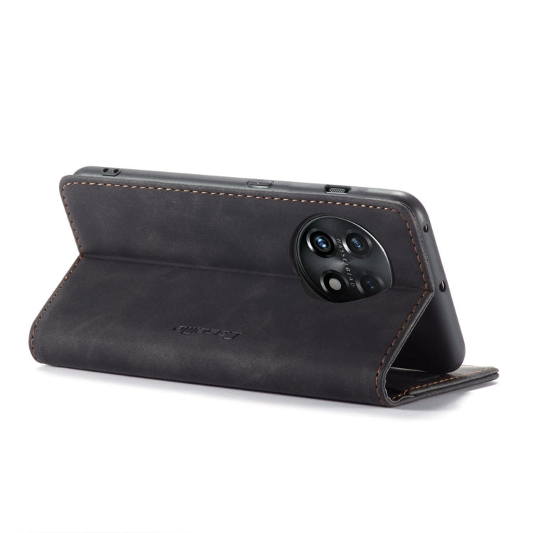 For OnePlus 11 CaseMe 013 Multifunctional Horizontal Flip Leather Phone Case(Black) - OnePlus Cases by CaseMe | Online Shopping South Africa | PMC Jewellery | Buy Now Pay Later Mobicred