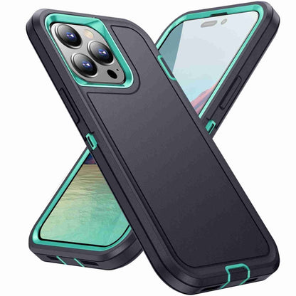 For iPhone 14 Pro Max Life Waterproof Rugged Phone Case(Dark Blue + Light Blue) - iPhone 14 Pro Max Cases by PMC Jewellery | Online Shopping South Africa | PMC Jewellery