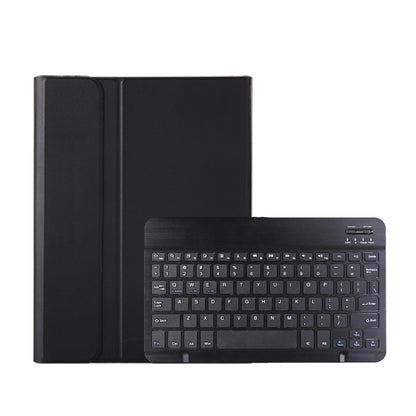 For Huawei MatePad 11 2023 AHW13 Lambskin Texture Ultra-thin Detachable Bluetooth Keyboard Leather Case(Black) - Huawei Keyboard by PMC Jewellery | Online Shopping South Africa | PMC Jewellery