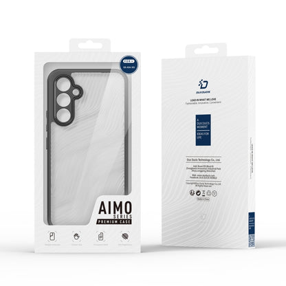 For Samsung Galaxy A54 5G DUX DUCIS Aimo Series TPU + PC Frosted Feel Phone Case(Black) - Galaxy Phone Cases by DUX DUCIS | Online Shopping South Africa | PMC Jewellery | Buy Now Pay Later Mobicred