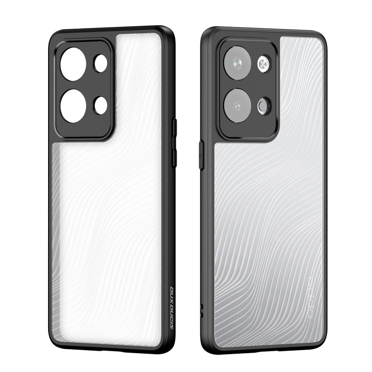 For OPPO Reno9 / Reno9 Pro DUX DUCIS Aimo Series TPU + PC Frosted Feel Phone Case(Black) - OPPO Cases by DUX DUCIS | Online Shopping South Africa | PMC Jewellery | Buy Now Pay Later Mobicred