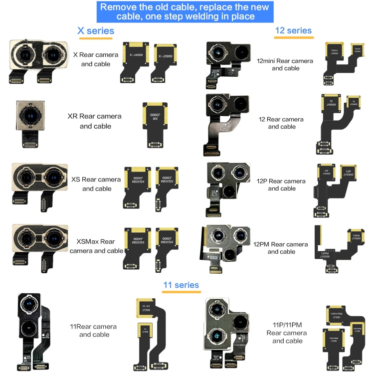 For iPhone 11 Pro / 11 Pro Max J7400 i2C Back Facing Ultra Wide Camera Cable - Flex Cable by PMC TechLife | Online Shopping South Africa | PMC TechLife