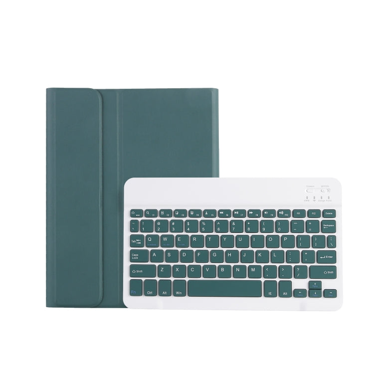 For Xiaomi Pad 6 / Pad 6 Pro A0N7 Lambskin Texture Ultra-thin Bluetooth Keyboard Leather Case(Dark Green) - Others Keyboard by PMC Jewellery | Online Shopping South Africa | PMC Jewellery