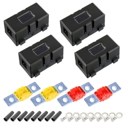 4 in 1 ANS-H Car Fuse Holder Fuse Box, Current:30/40A - Fuse by PMC Jewellery | Online Shopping South Africa | PMC Jewellery | Buy Now Pay Later Mobicred