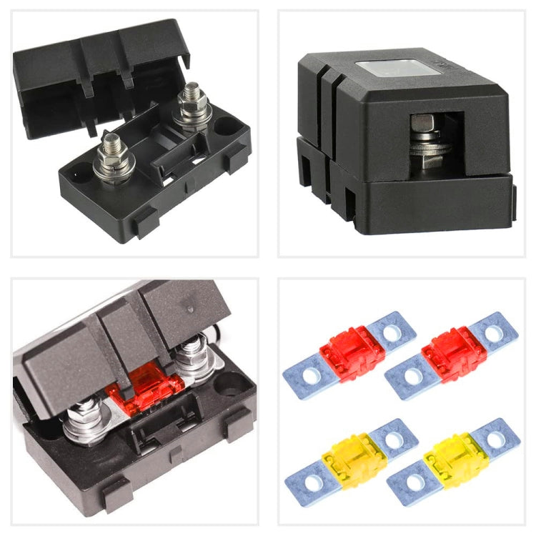 4 in 1 ANS-H Car Fuse Holder Fuse Box, Current:50A - Fuse by PMC TechLife | Online Shopping South Africa | PMC TechLife | Buy Now Pay Later Mobicred