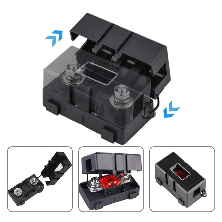 4 in 1 ANS-H Car Fuse Holder Fuse Box, Current:100A - Fuse by PMC Jewellery | Online Shopping South Africa | PMC Jewellery | Buy Now Pay Later Mobicred