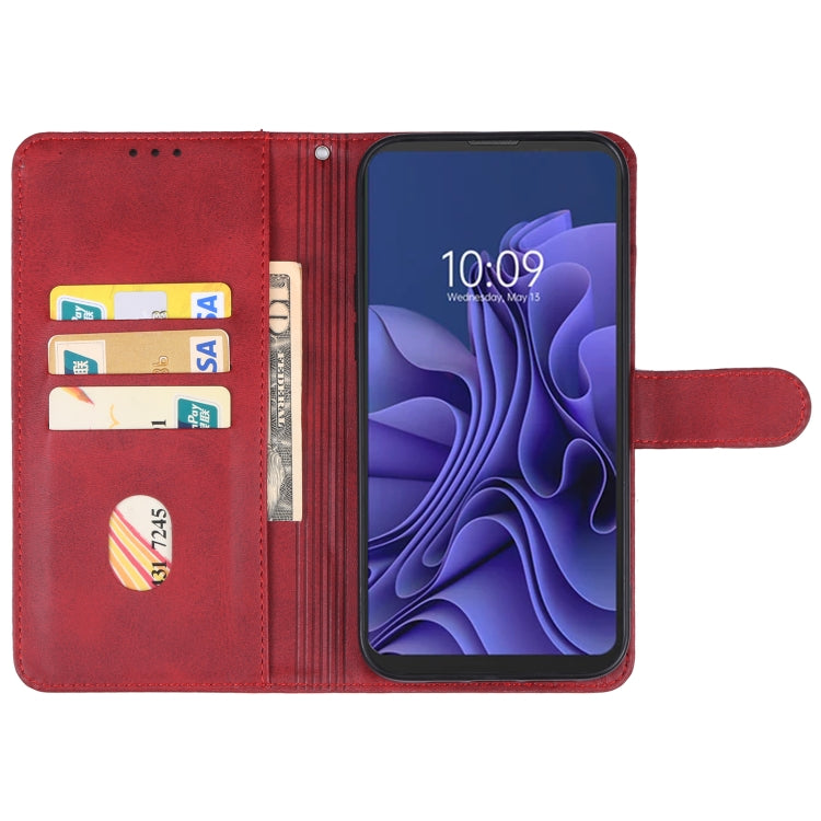 For Blackview BV5300 Leather Phone Case(Red) - More Brand by PMC Jewellery | Online Shopping South Africa | PMC Jewellery