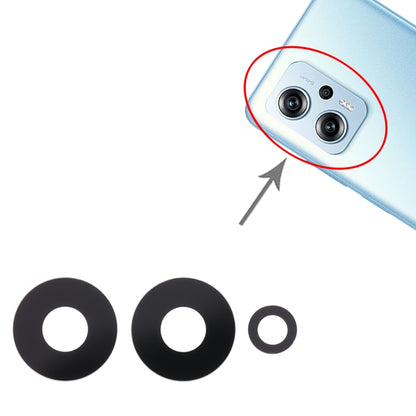 For Xiaomi Redmi Note 11T Pro+ 10pcs Back Camera Lens - Camera by PMC Jewellery | Online Shopping South Africa | PMC Jewellery