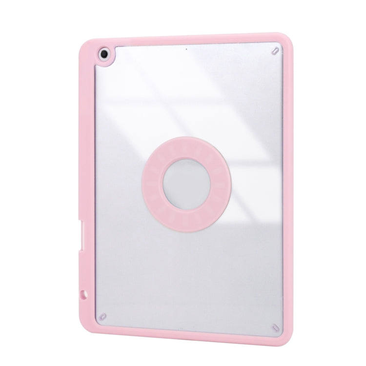 Z10B For iPad 10th Gen 10.9 2022 Pen Slot Bluetooth Keyboard Leather Tablet Case(Pink) - Universal by PMC Jewellery | Online Shopping South Africa | PMC Jewellery