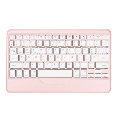 Z10B For iPad 10th Gen 10.9 2022 Pen Slot Bluetooth Keyboard Leather Tablet Case(Pink) - Universal by PMC Jewellery | Online Shopping South Africa | PMC Jewellery