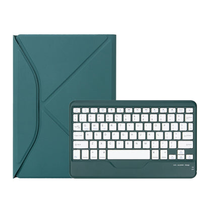 Z10B For iPad 10th Gen 10.9 2022 Pen Slot Bluetooth Keyboard Leather Tablet Case(Green) - Universal by PMC Jewellery | Online Shopping South Africa | PMC Jewellery