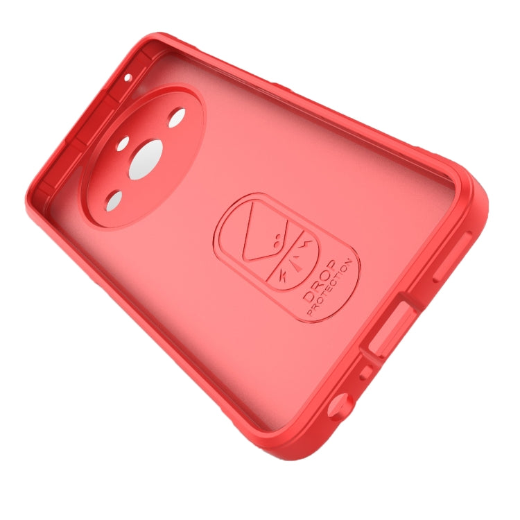 For Realme 11 5G Magic Shield TPU + Flannel Phone Case(Dark Green) - Realme Cases by PMC TechLife | Online Shopping South Africa | PMC TechLife | Buy Now Pay Later Mobicred