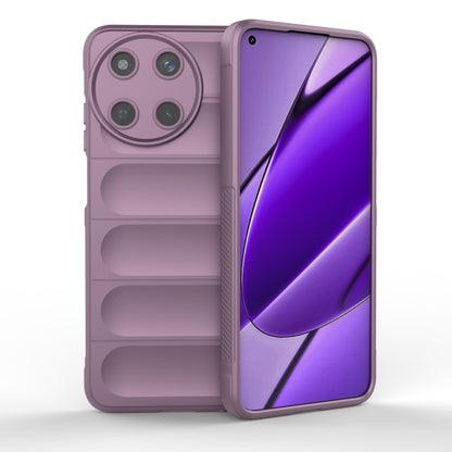 For Realme 11 4G Global Magic Shield TPU + Flannel Phone Case(Purple) - Realme Cases by PMC Jewellery | Online Shopping South Africa | PMC Jewellery | Buy Now Pay Later Mobicred
