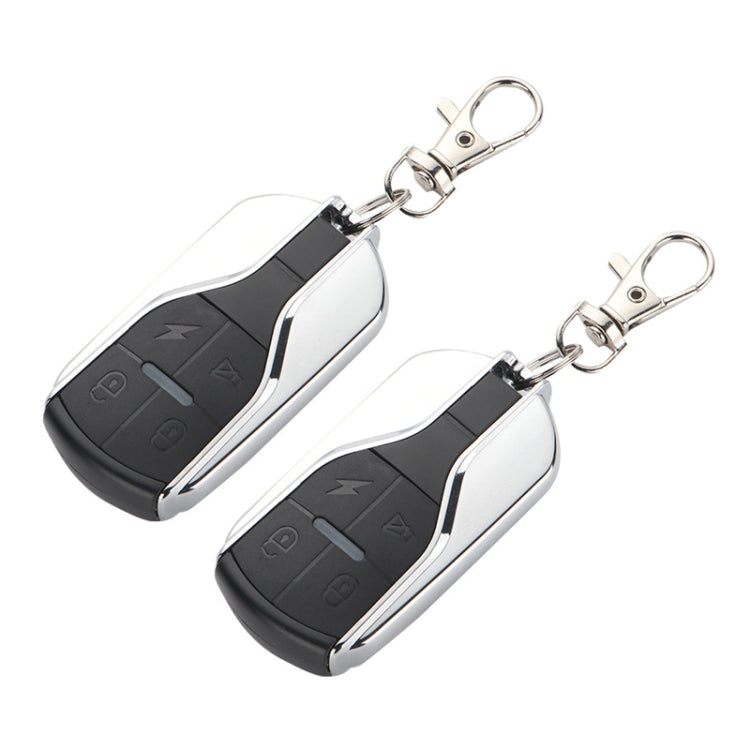 433MHz Copy Code 2pcs For Maserati Four-button Anti-theft Alarm Wireless Key Remote Control - Remote Control by PMC Jewellery | Online Shopping South Africa | PMC Jewellery | Buy Now Pay Later Mobicred