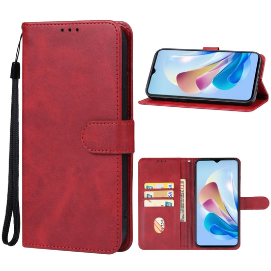 For ZTE Axon 40 Lite Leather Phone Case(Red) - ZTE Cases by PMC Jewellery | Online Shopping South Africa | PMC Jewellery | Buy Now Pay Later Mobicred